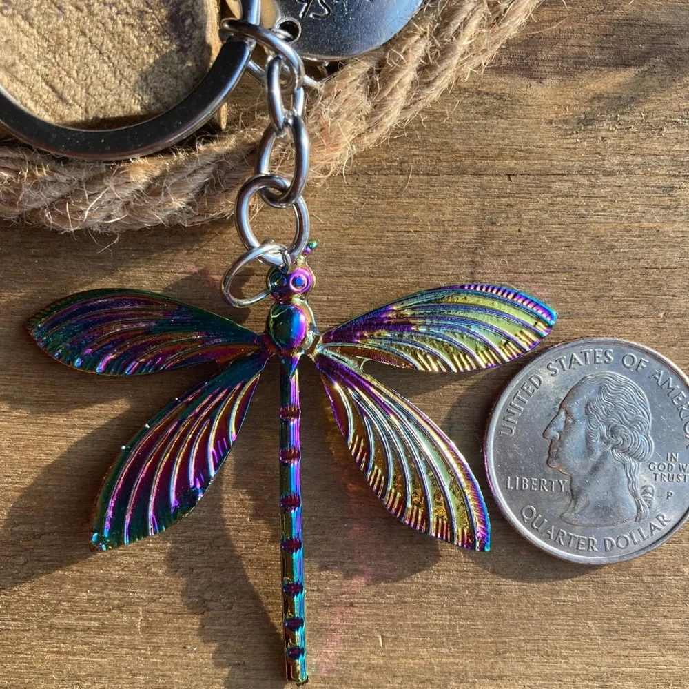 Firefly Keychain Charm Pendant Backpack Bag Charm Velvet Gift Pouch 2 Pieces - Picture 5 of 15